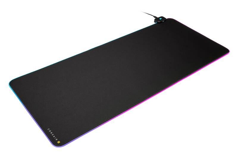 Podložka pod myš Corsair MM700 RGB - Extended, 93 x 40 cm černá