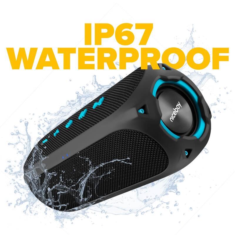 Přenosný reproduktor Niceboy RAZE 4 Radion černý