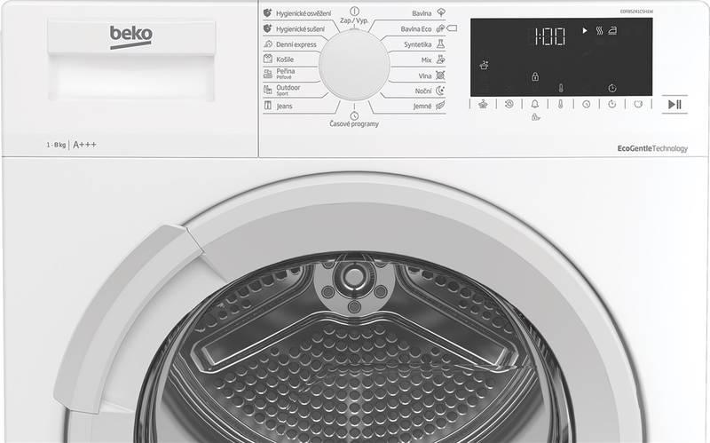 Sušička prádla Beko EDF85241CSH1W bílá, Sušička, prádla, Beko, EDF85241CSH1W, bílá