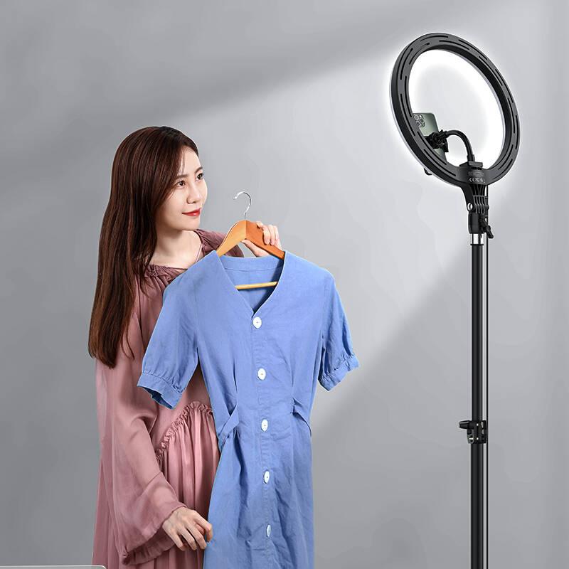 Světlo Baseus Live Stream s podstavcem, 12" černé