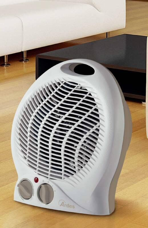 Teplovzdušný ventilátor Ardes 451F bílý