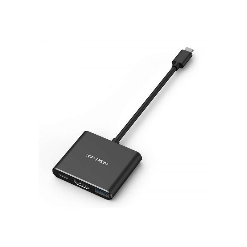 USB Hub XPPen 3v1 USB-C černý