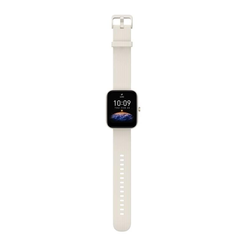 Chytré hodinky Amazfit Bip 3 Pro béžové
