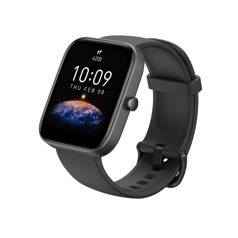 Chytré hodinky Amazfit Bip 3 Pro černé, Chytré, hodinky, Amazfit, Bip, 3, Pro, černé