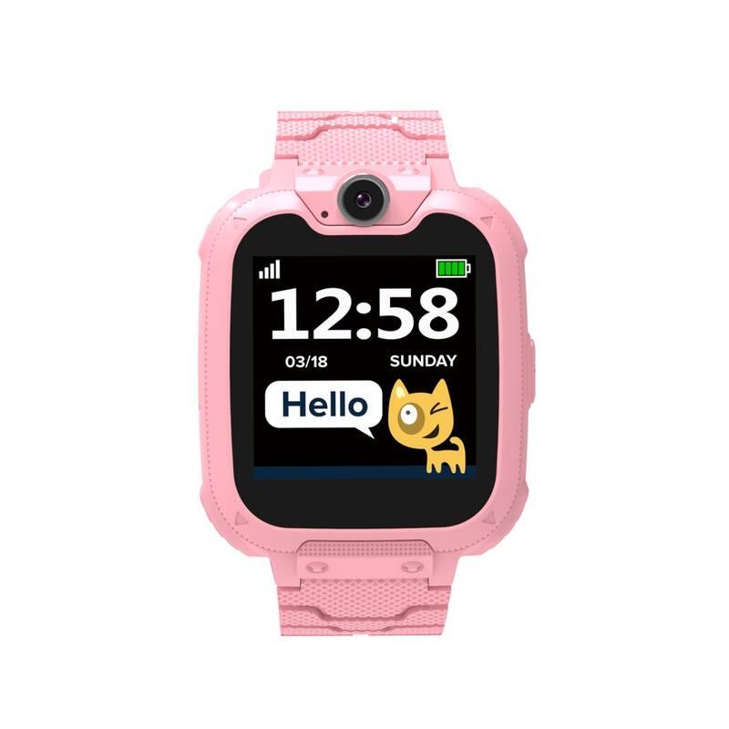 Chytré hodinky Canyon Tony KW-31 - dětské růžový