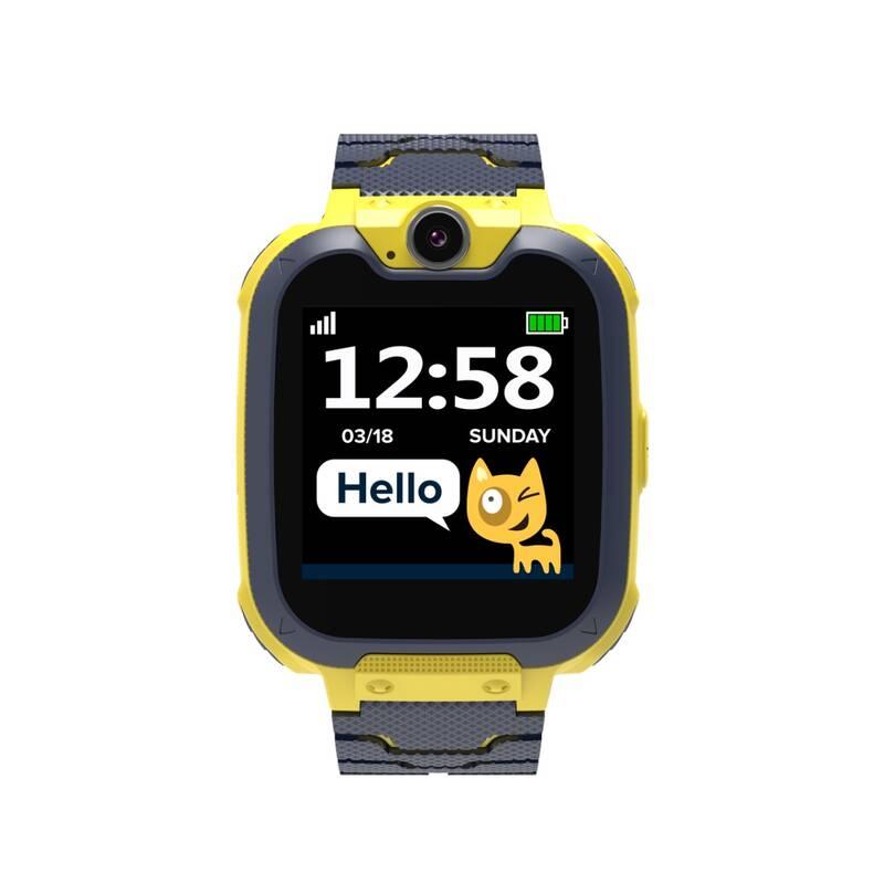 Chytré hodinky Canyon Tony KW-31 - dětské žlutý