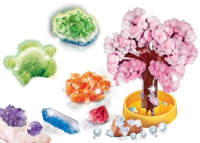 Experimentální sada Clementoni Svítící krystaly