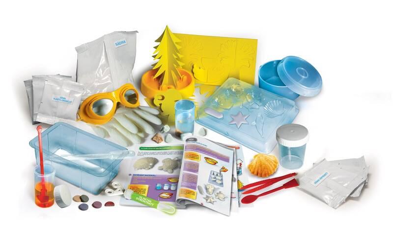 Experimentální sada Clementoni Svítící krystaly