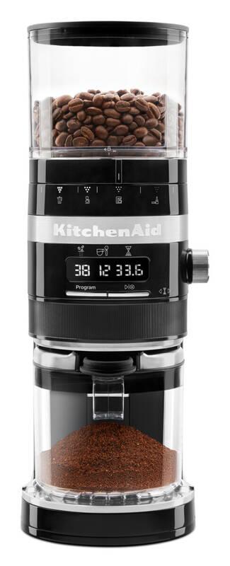 Kávomlýnek KitchenAid 5KCG8433EOB černý, Kávomlýnek, KitchenAid, 5KCG8433EOB, černý
