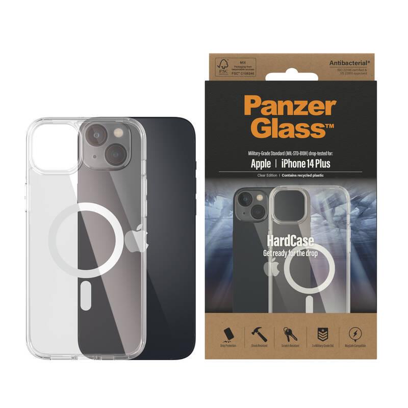 Kryt na mobil PanzerGlass HardCase na Apple iPhone 14 Plus s MagSafe průhledný