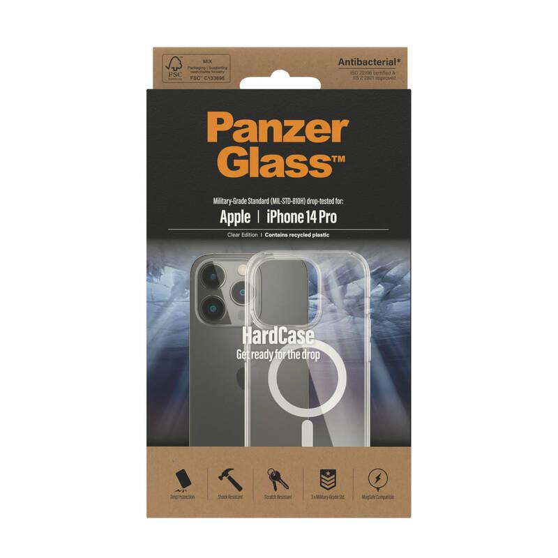 Kryt na mobil PanzerGlass HardCase na Apple iPhone 14 Pro s MagSafe průhledný