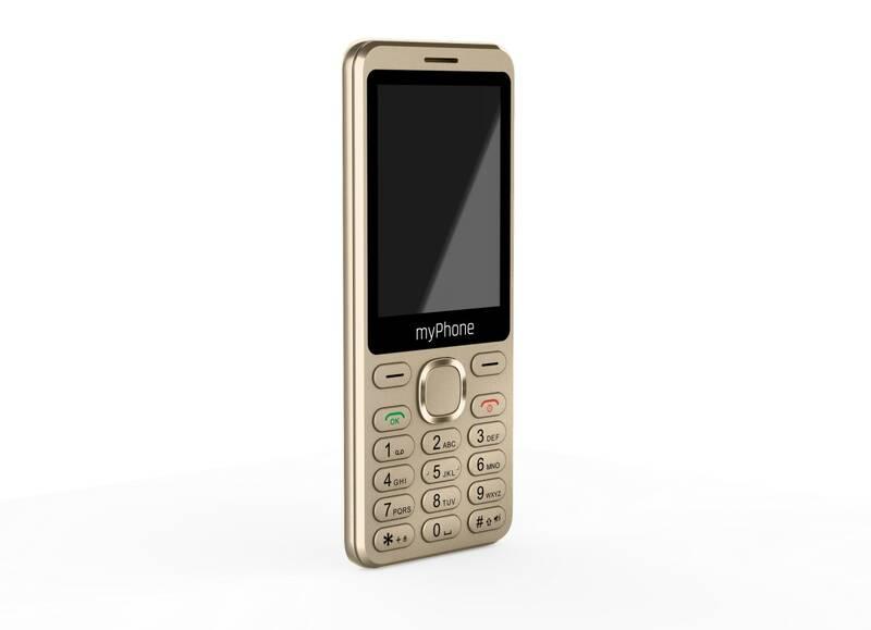 Mobilní telefon myPhone Maestro 2 zlatý, Mobilní, telefon, myPhone, Maestro, 2, zlatý
