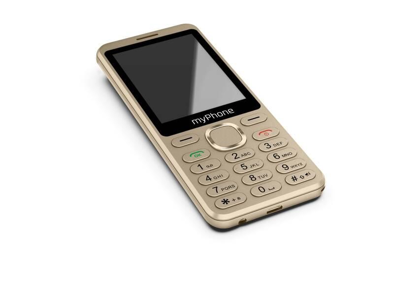 Mobilní telefon myPhone Maestro 2 zlatý