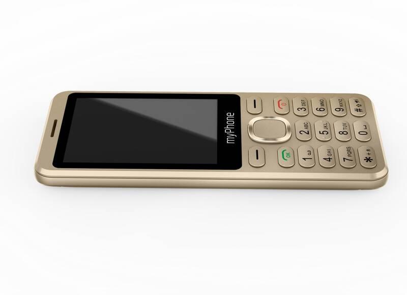 Mobilní telefon myPhone Maestro 2 zlatý, Mobilní, telefon, myPhone, Maestro, 2, zlatý