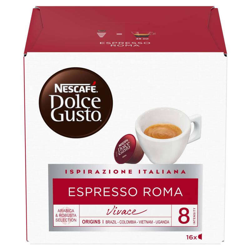 NESCAFÉ® Dolce Gusto® Espresso Roma kávové kapsle 16 ks, NESCAFÉ®, Dolce, Gusto®, Espresso, Roma, kávové, kapsle, 16, ks