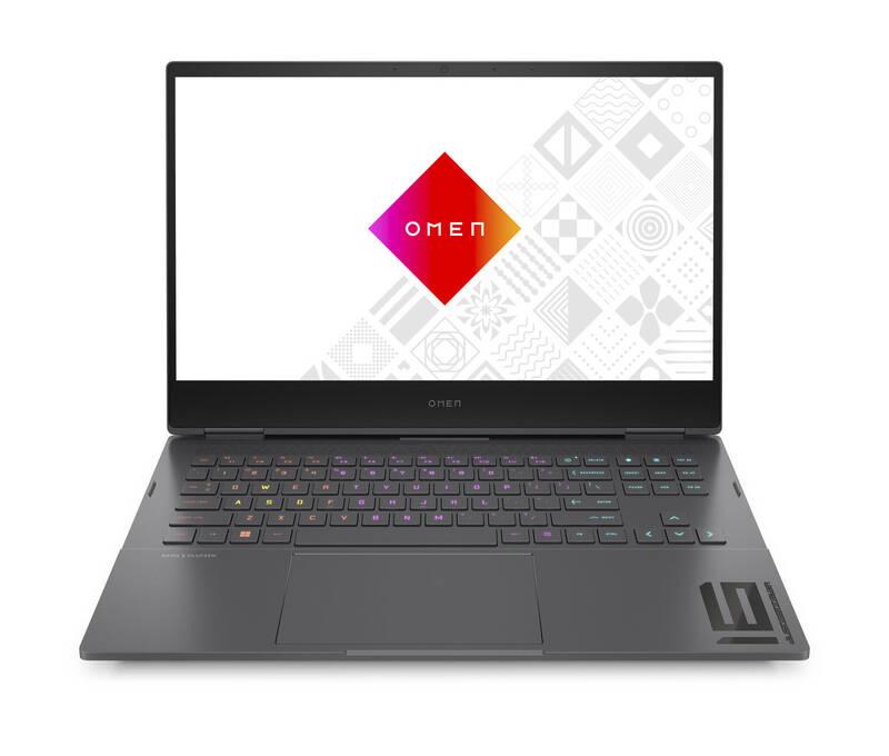 Notebook HP Omen 16-n0001nc šedý