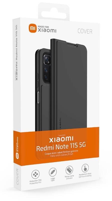 Pouzdro na mobil flipové Made for Xiaomi na Xiaomi Redmi Note 11s 5G černé