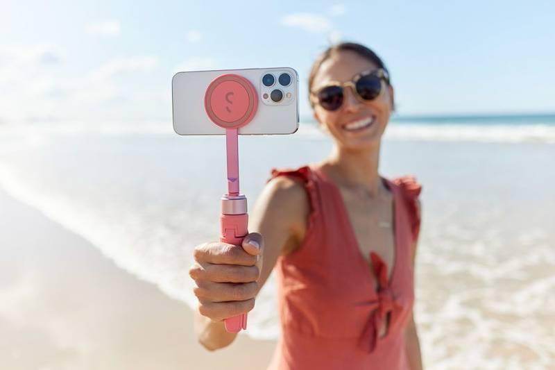 Selfie tyč ShiftCam SnapPod růžová