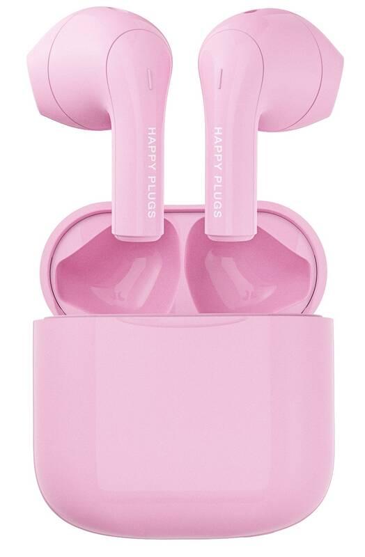 Sluchátka Happy Plugs Joy růžová