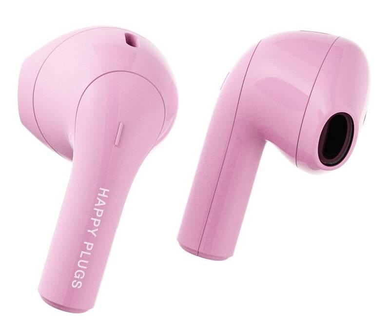 Sluchátka Happy Plugs Joy růžová