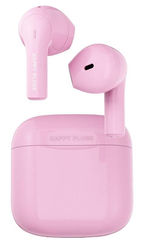 Sluchátka Happy Plugs Joy růžová