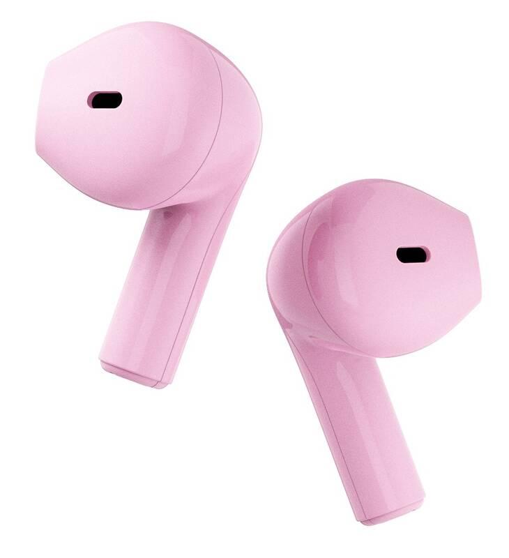Sluchátka Happy Plugs Joy růžová