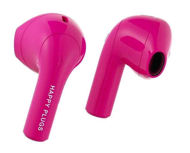 Sluchátka Happy Plugs Joy vínová