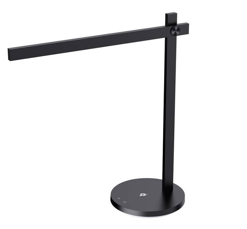 Stolní lampička IMMAX LED BEAM, Qi nabíjení 18W černá
