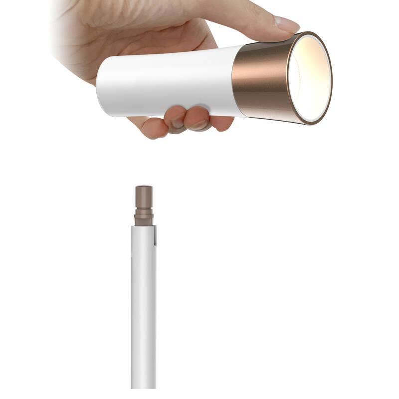 Stolní LED lampička WG F3D bílá