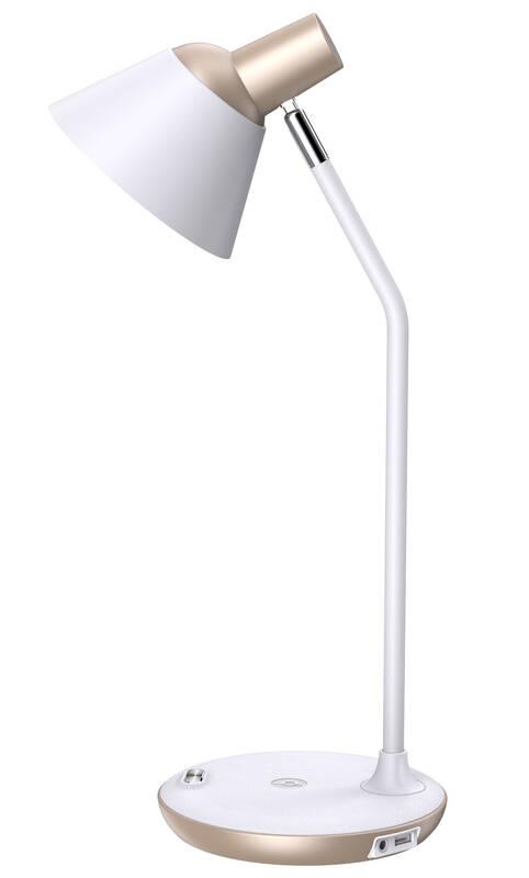 Stolní LED lampička WG W21A foldable bílá, Stolní, LED, lampička, WG, W21A, foldable, bílá