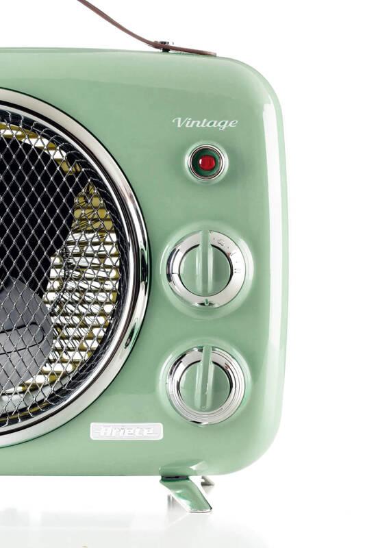 Teplovzdušný ventilátor Ariete Vintage Art 808 04 zelený