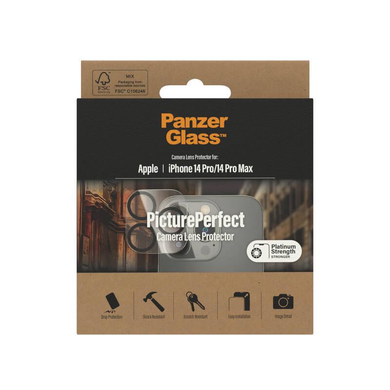 Tvrzené sklo PanzerGlass Camera Protector na Apple iPhone 14 Pro 14 Pro Max