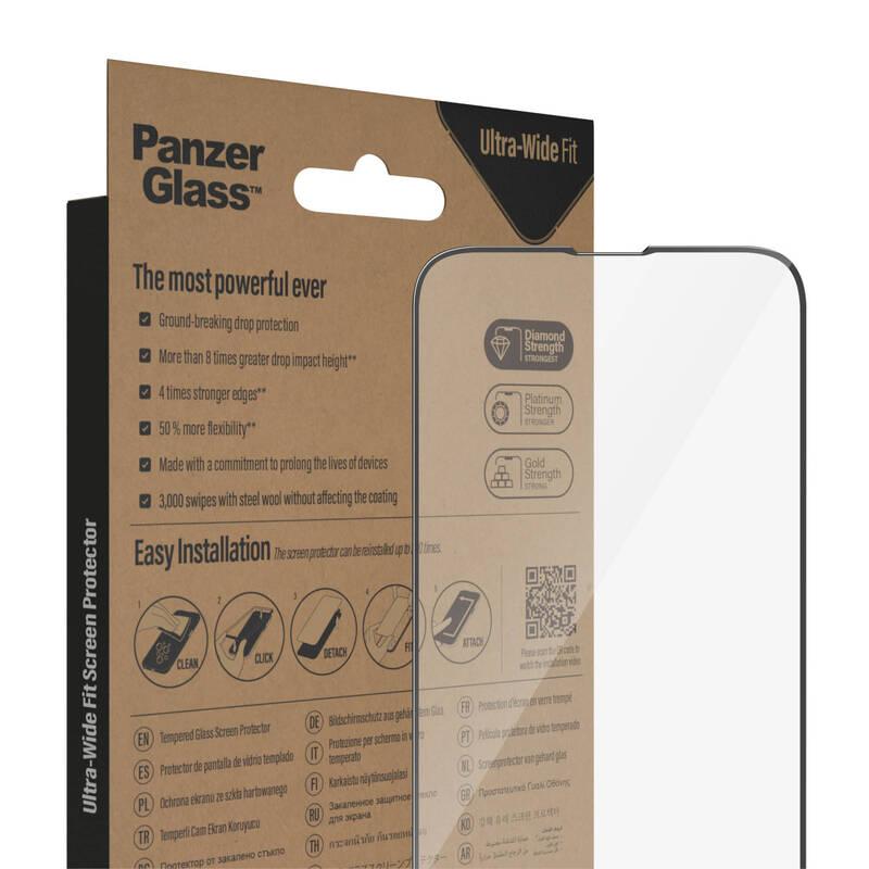 Tvrzené sklo PanzerGlass na Apple iPhone 14 13 13 Pro s instalačním rámečkem