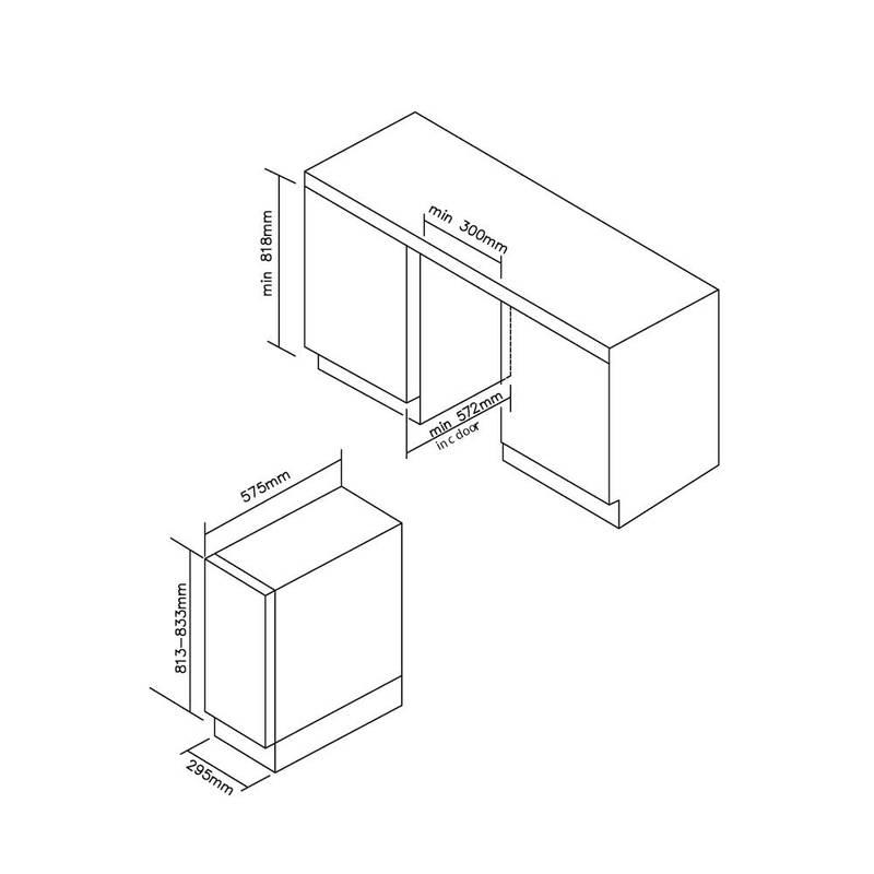 Vinotéka Candy CCVB 30 1 černá