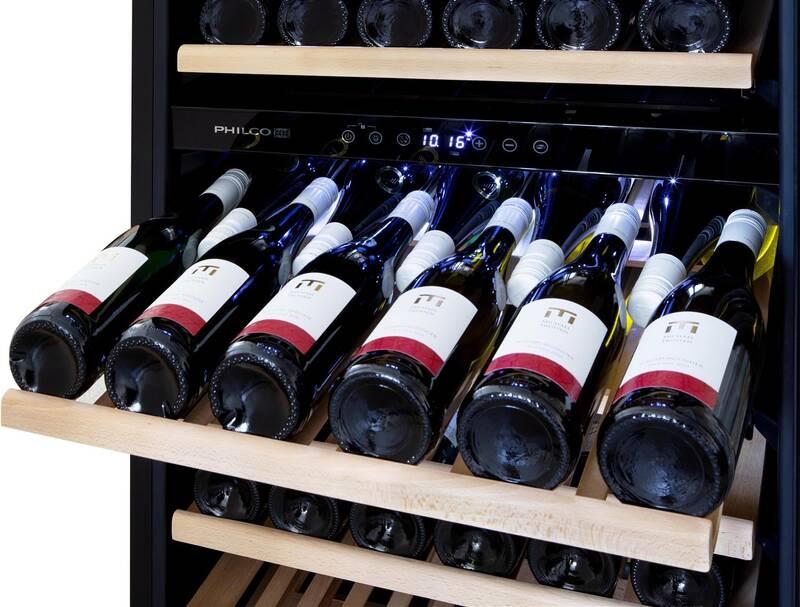 Vinotéka Philco PW 166 GD černá