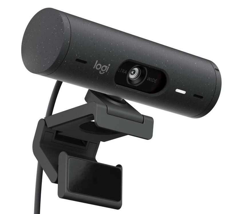 Webkamera Logitech Brio 500 šedá