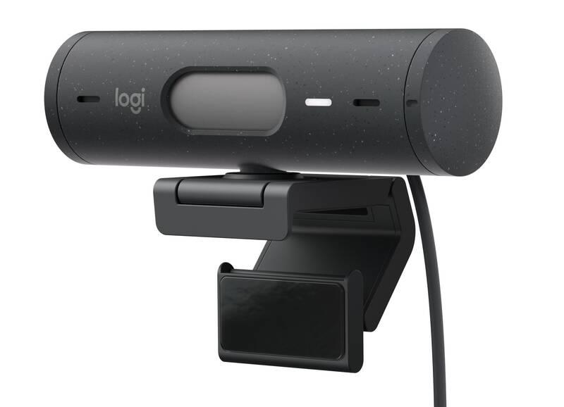 Webkamera Logitech Brio 500 šedá, Webkamera, Logitech, Brio, 500, šedá