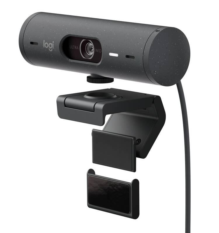 Webkamera Logitech Brio 500 šedá