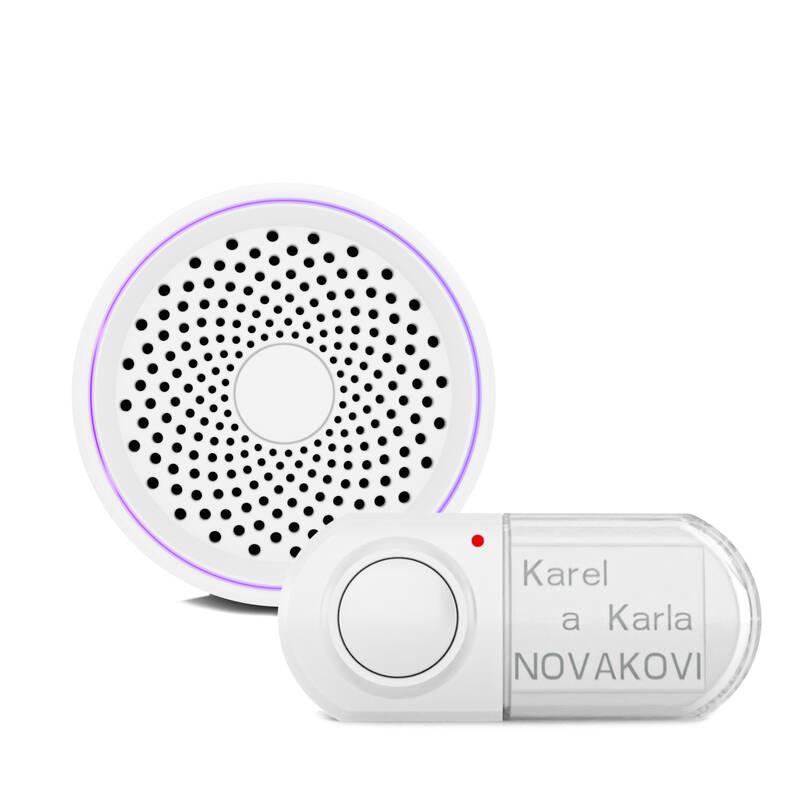 Zvonek bezdrátový Elektrobock BZ40, síťový