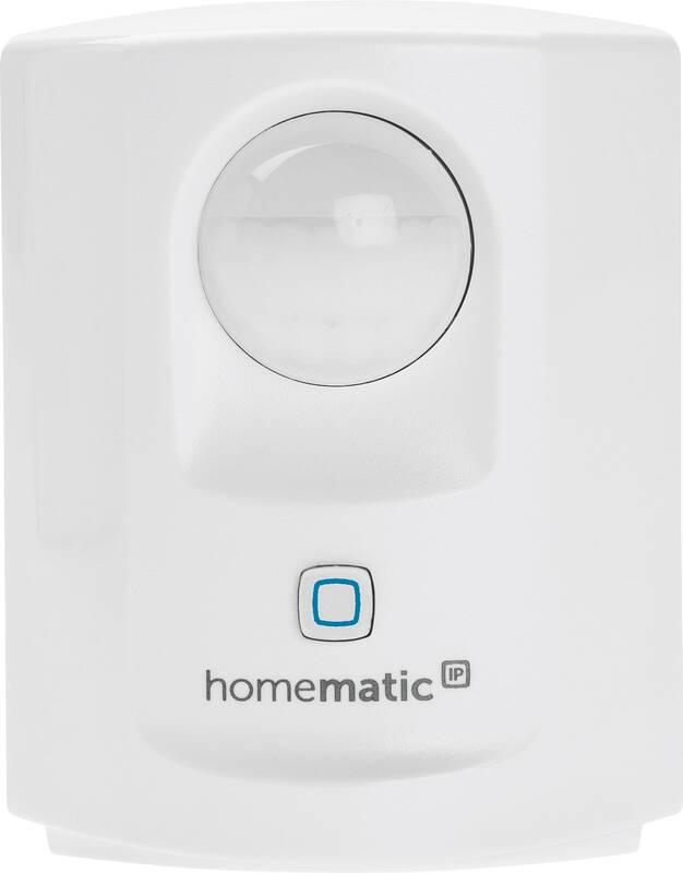 Detektor pohybu Homematic IP se senzorem jasu - vnitřní, Detektor, pohybu, Homematic, IP, se, senzorem, jasu, vnitřní