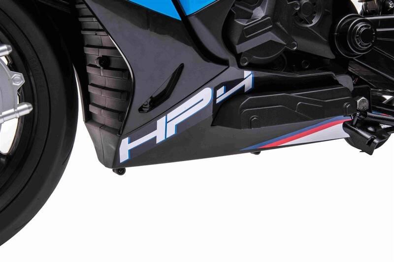 Elektrická motorka Beneo BMW HP4 RACE 12V modrá