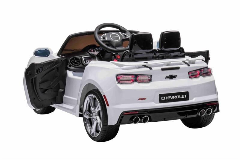 Elektrické autíčko Beneo Chevrolet Camaro 12V bílé