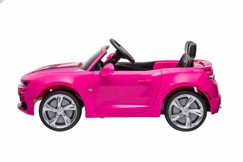 Elektrické autíčko Beneo Chevrolet Camaro 12V růžové