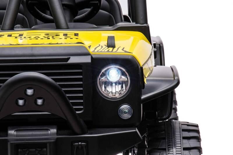 Elektrické autíčko Beneo Raptor 24V žluté