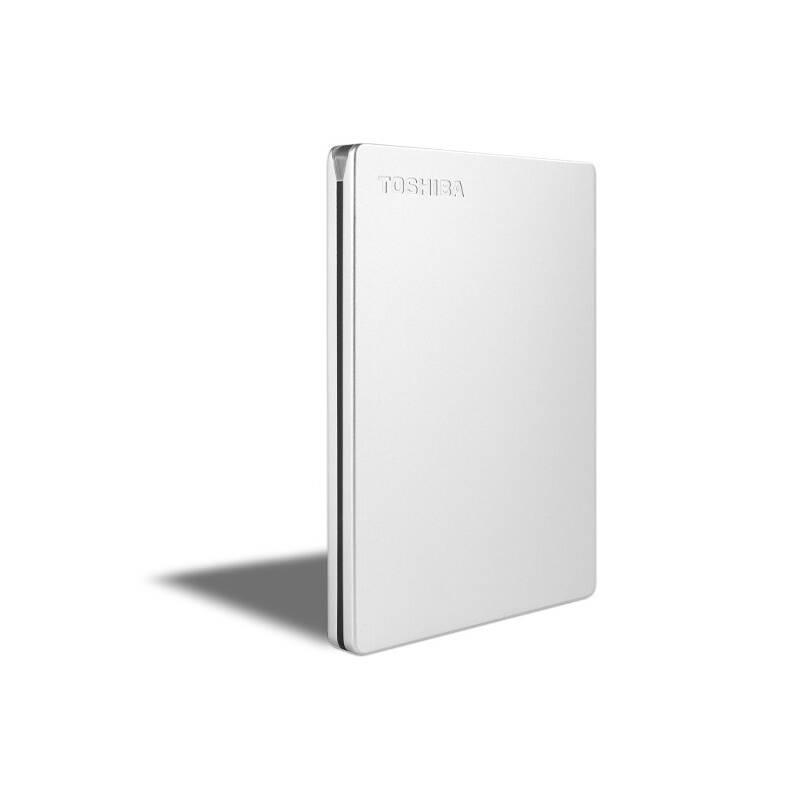 Externí pevný disk 2,5" Toshiba Canvio Slim 2TB USB 3.2 Gen 1 stříbrný