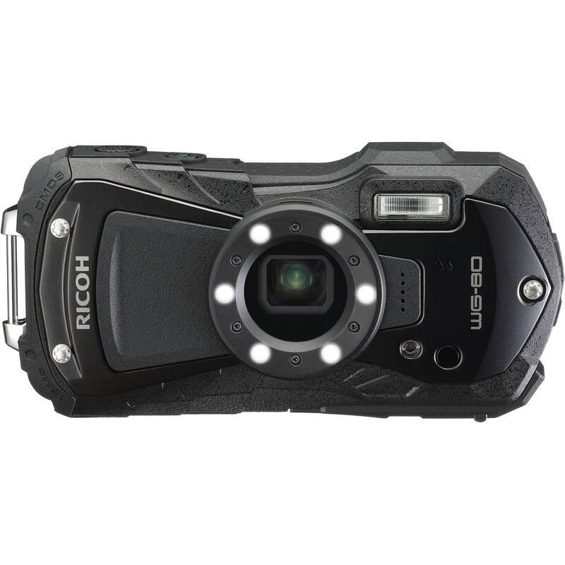 Fotoaparát Ricoh WG-80, černý, Fotoaparát, Ricoh, WG-80, černý