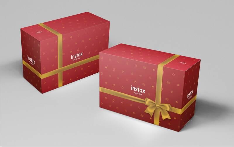 Fototiskárna Fujifilm Instax mini Link 2 Vánoční set bílá