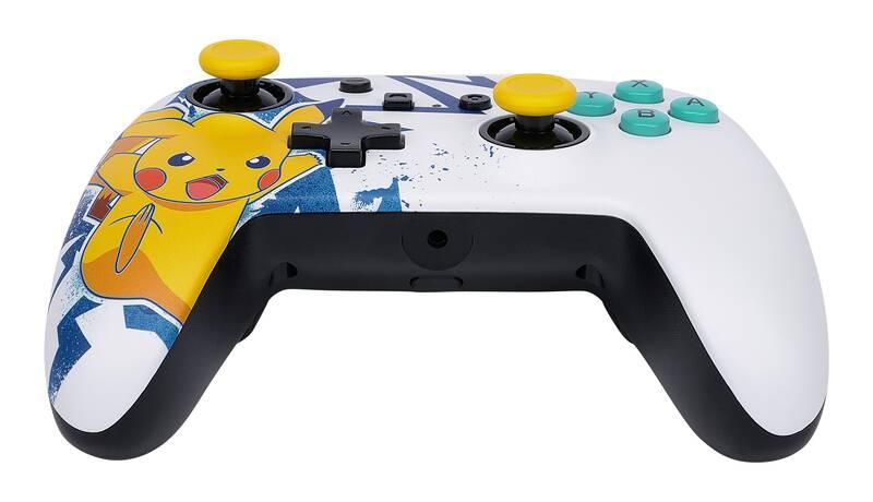 Gamepad PowerA Enhanced Wired pro Nintendo Switch - Pikachu High Voltage, Gamepad, PowerA, Enhanced, Wired, pro, Nintendo, Switch, Pikachu, High, Voltage