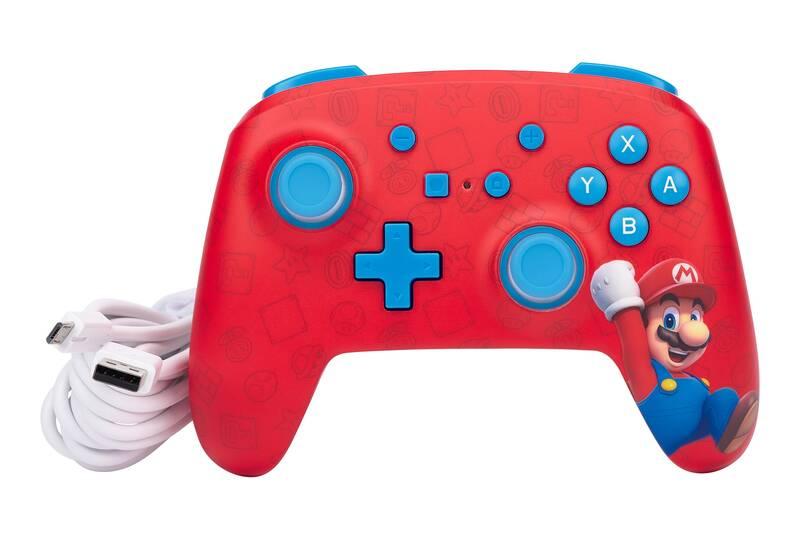 Gamepad PowerA Enhanced Wired pro Nintendo Switch - Woo-hoo! Mario