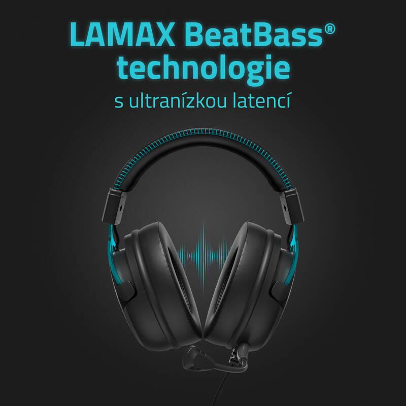 Headset LAMAX Heroes Defender1 černý